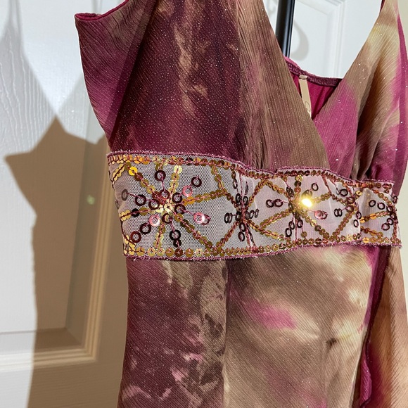 Cefian Asymmetrical Sparkly Dress - Picture 5 of 6